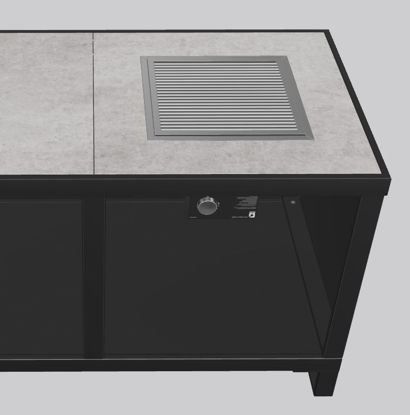 One-Q Eingangssystem Right Dekton