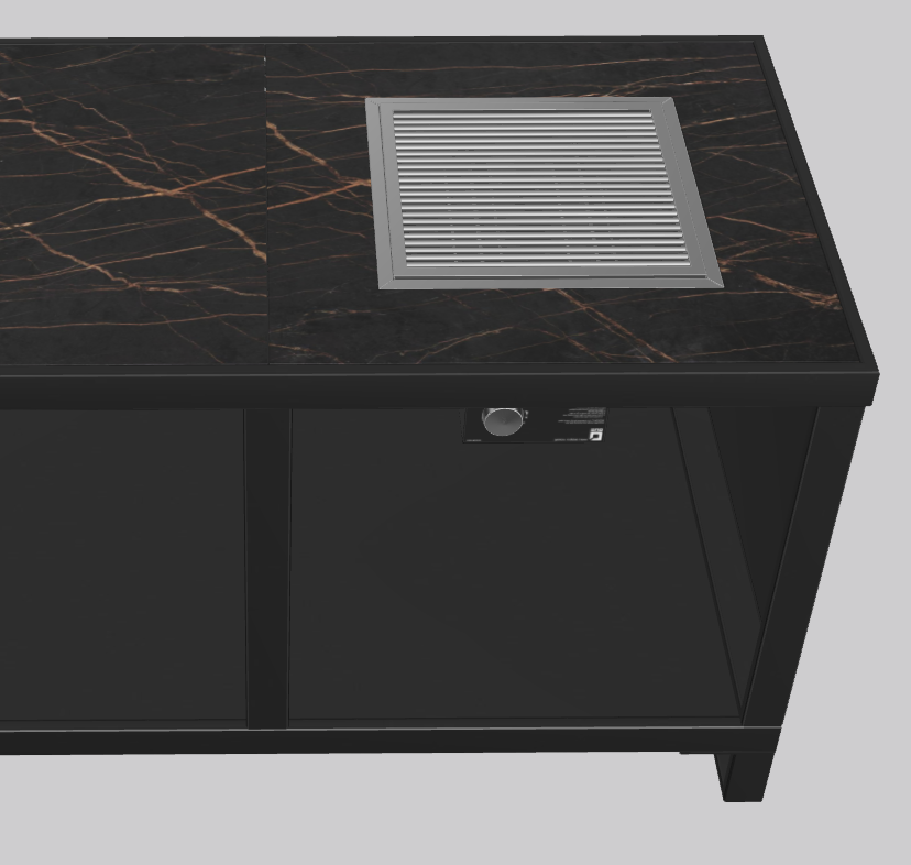 One-Q Eingangssystem Right Dekton