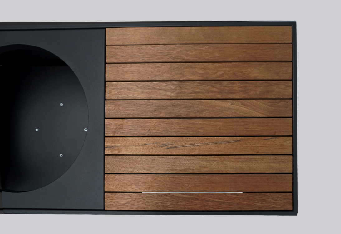 Inlay Wood Fraké Left