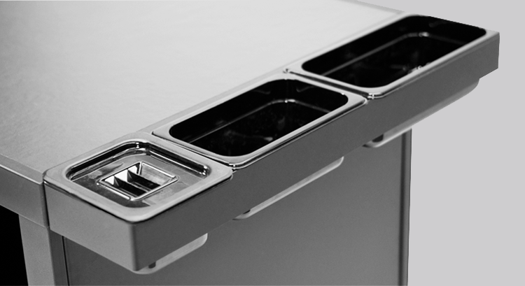 Tray set side (left) (NL)