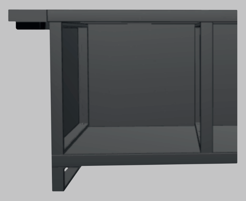 Tray set side (left) (NL)