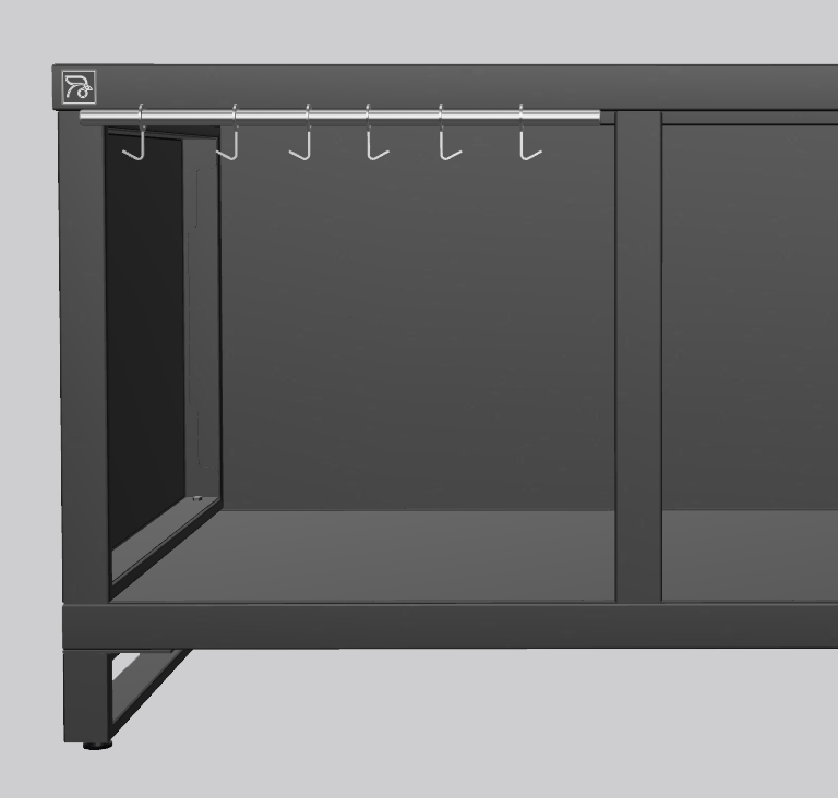 Hook Set Front Side Left