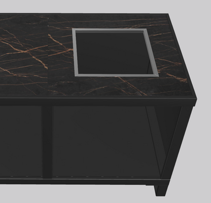 One-Q Eingangssystem Right Dekton