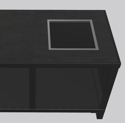 One-Q Eingangssystem Right Dekton